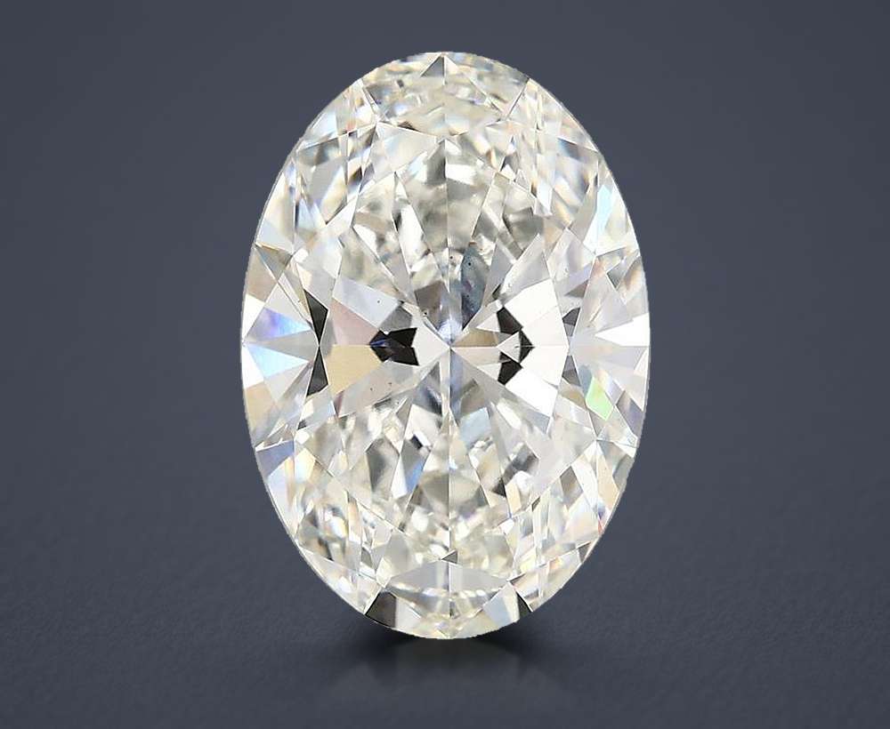 4.81 Carat Oval Lab Diamond