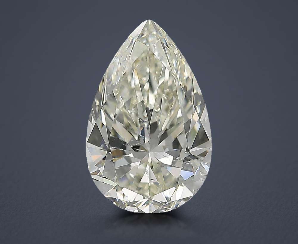 4.01 Carat Pear Natural Diamond