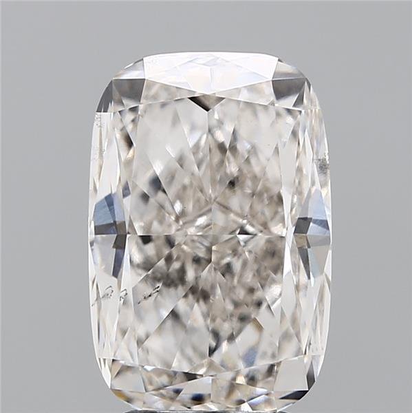 4.52ct H SI1 Rare Carat Ideal Cut Cushion Lab Grown Diamond