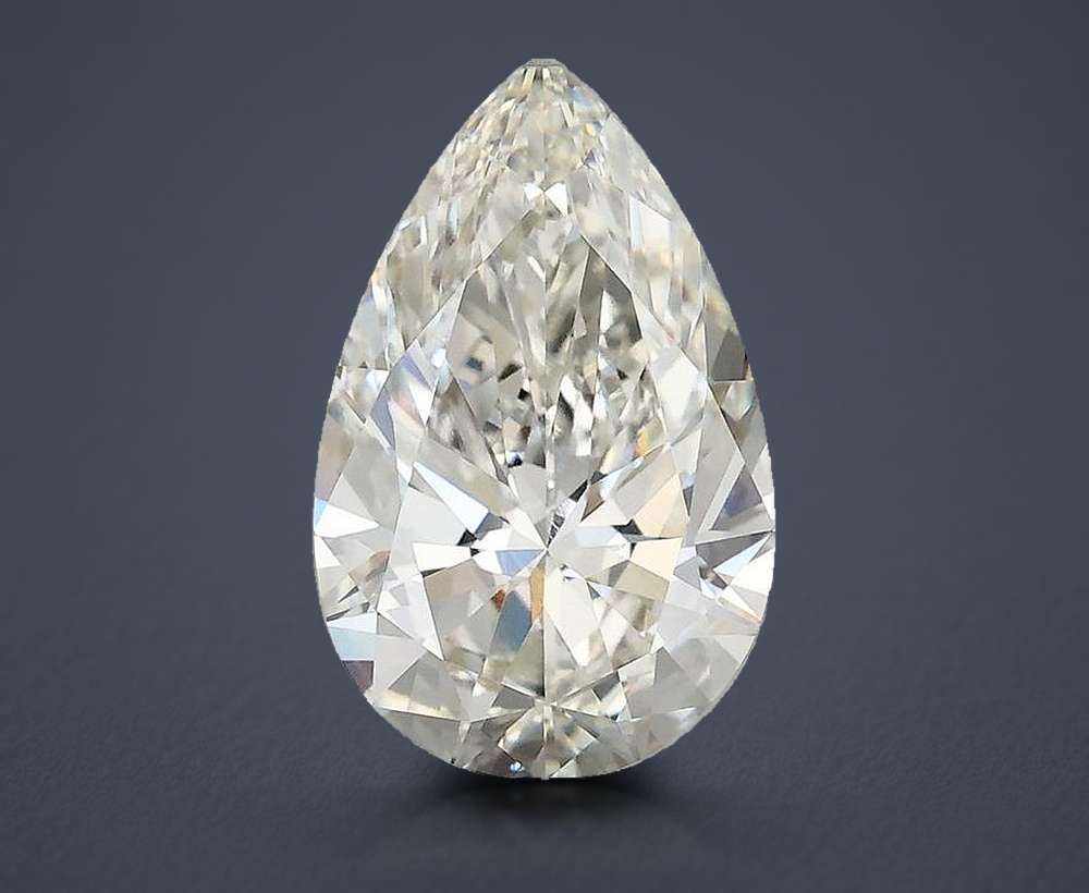 3.00 Carat Pear Lab Diamond