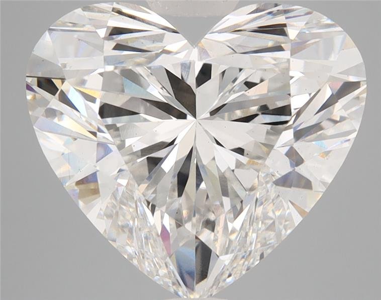 6.50ct F VS1 Rare Carat Ideal Cut Heart Lab Grown Diamond