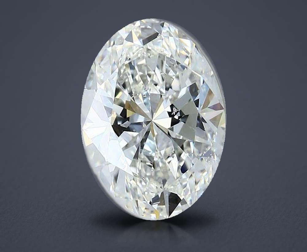 3.52 Carat Oval Natural Diamond