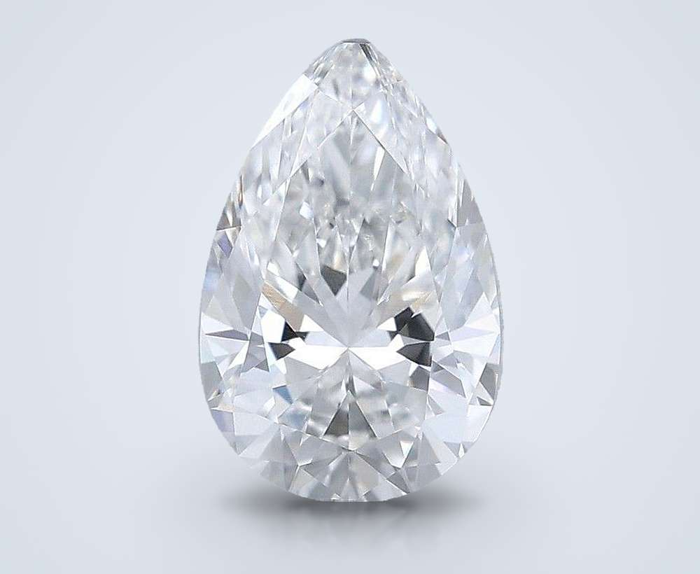 1.00 Carat Pear Lab Diamond