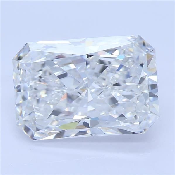 3.04ct E VVS2 Rare Carat Ideal Cut Radiant Lab Grown Diamond