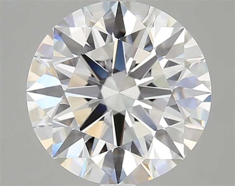 3.28ct F SI1 Rare Carat Ideal Cut Round Lab Grown Diamond