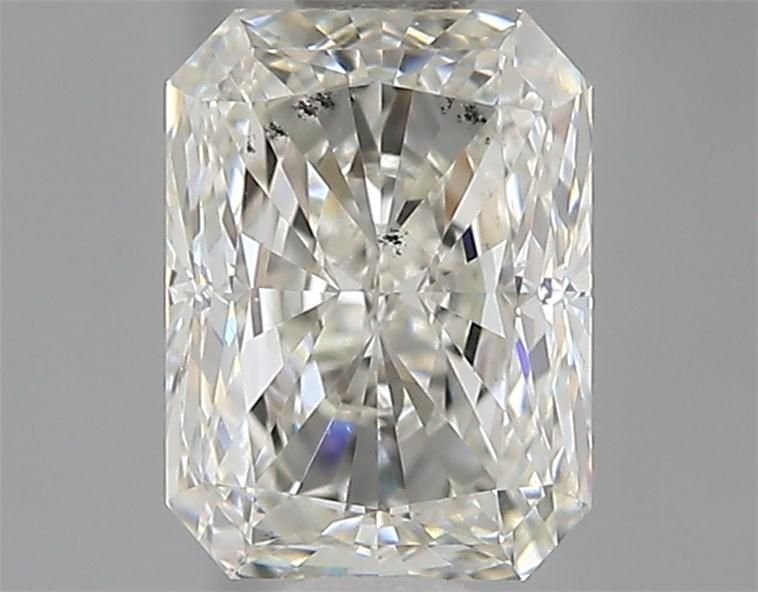 0.81ct J SI1 Rare Carat Ideal Cut Radiant Diamond