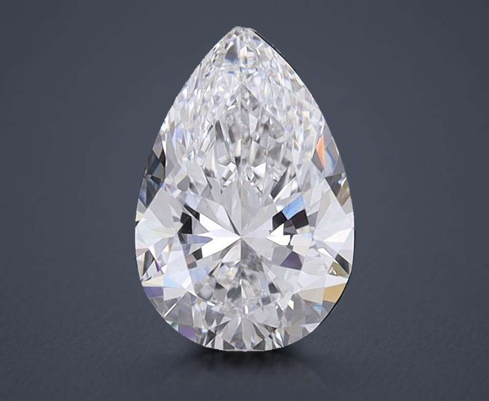 0.71 Carat Pear Lab Diamond