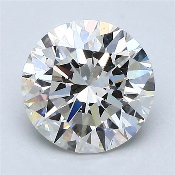 1.70ct J SI1 Rare Carat Ideal Cut Round Diamond