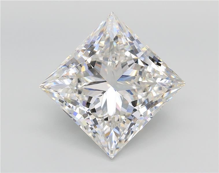 10.26ct F VS1 Rare Carat Ideal Cut Princess Lab Grown Diamond