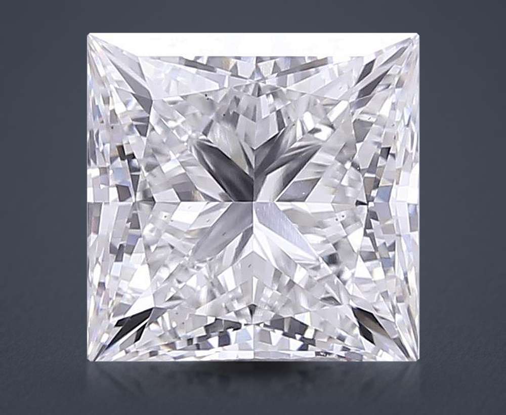 5.50 Carat Princess Lab Diamond