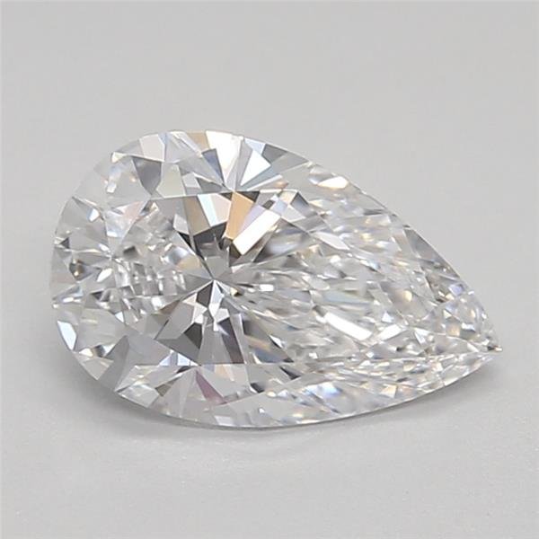 0.95ct D VVS2 Rare Carat Ideal Cut Pear Lab Grown Diamond