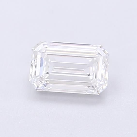 0.51ct E VVS1 Rare Carat Ideal Cut Emerald Lab Grown Diamond