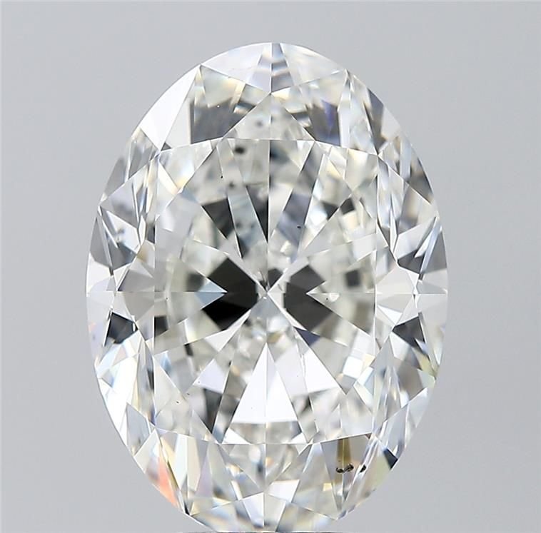 7.01ct E SI1 Rare Carat Ideal Cut Oval Diamond