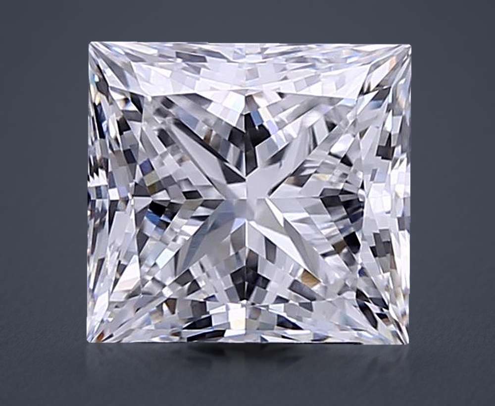 2.81 Carat Princess Lab Diamond