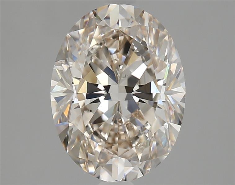 2.51ct K SI1 Very Good Cut Oval Diamond