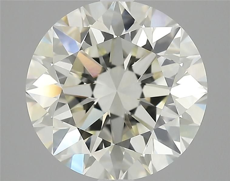 3.80ct J VVS1 Excellent Cut Round Diamond