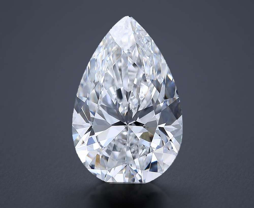 3.20 Carat Pear Lab Diamond