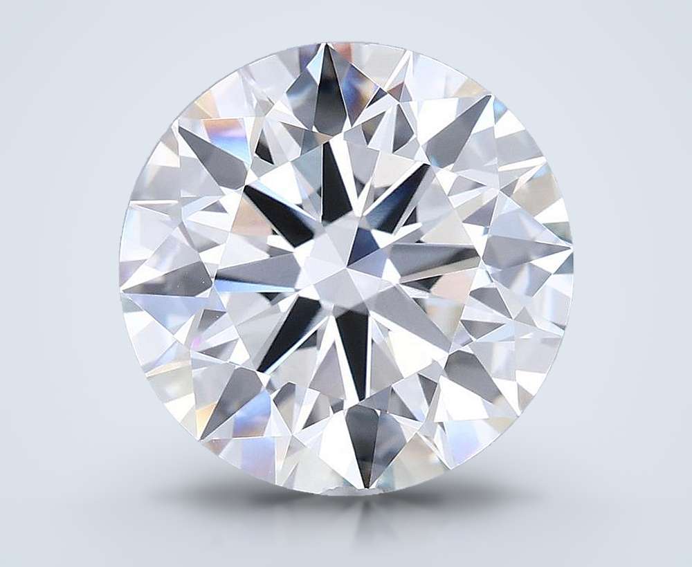 5.56 Carat Round Lab Diamond
