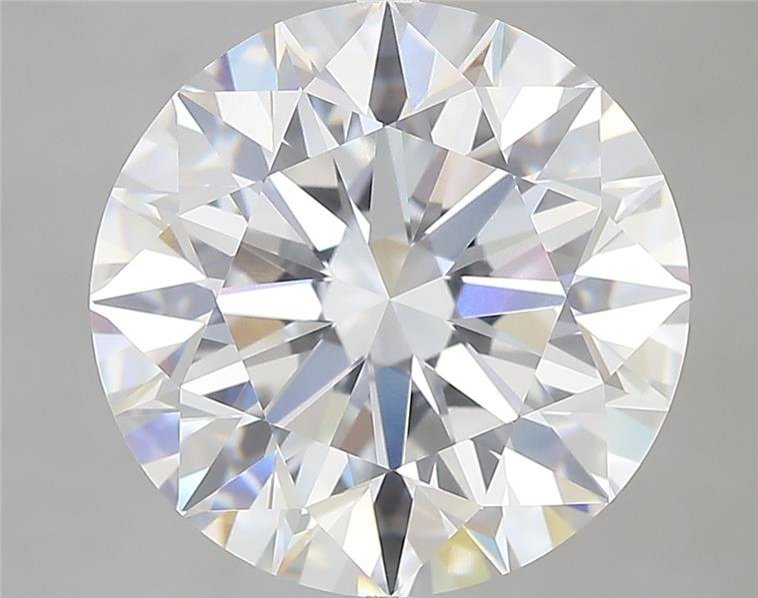 6.93ct E VVS1 Rare Carat Ideal Cut Round Diamond