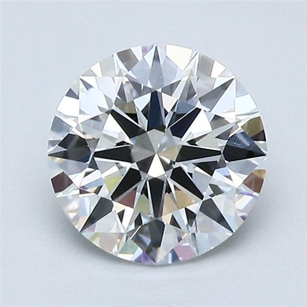 1.31ct F VVS2 Rare Carat Ideal Cut Round Diamond