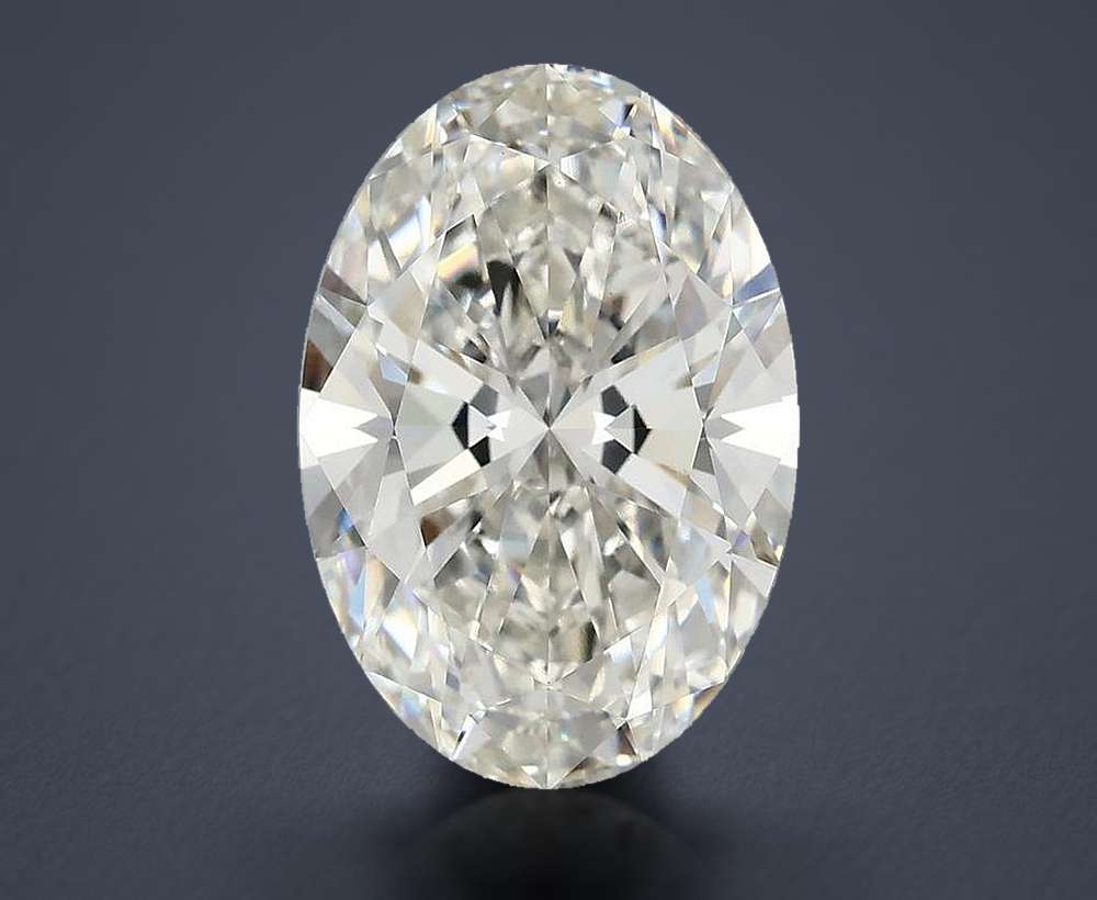 4.63 Carat Oval Lab Diamond