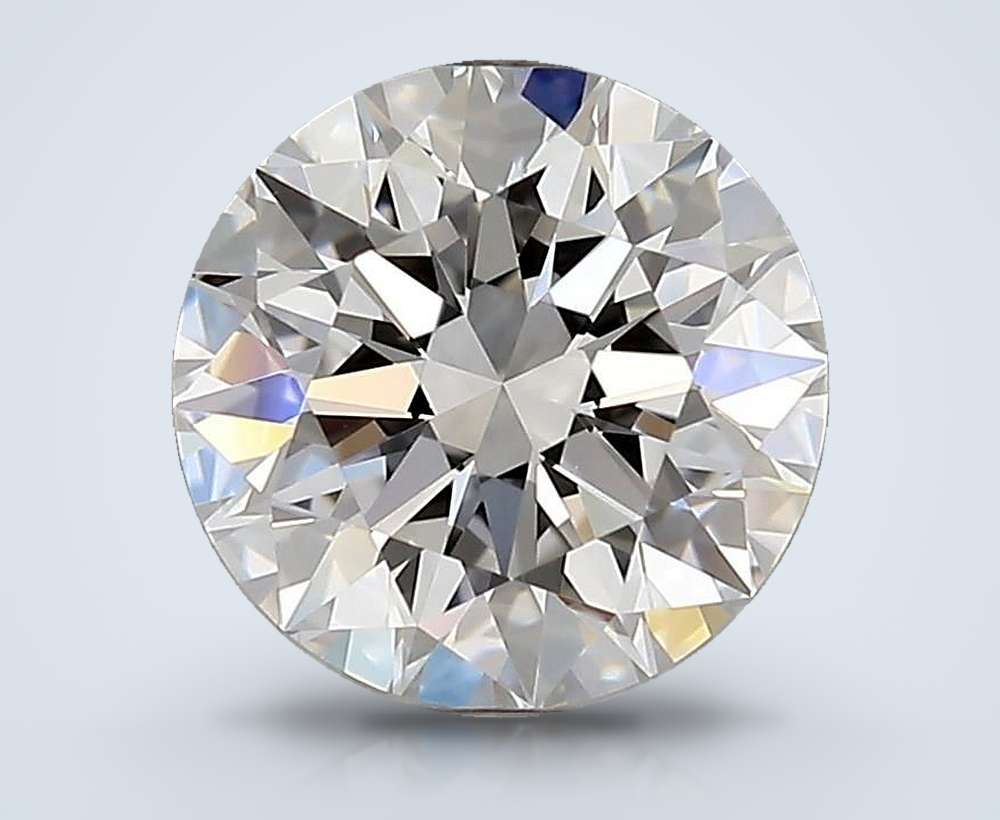 0.76 Carat Round Natural Diamond