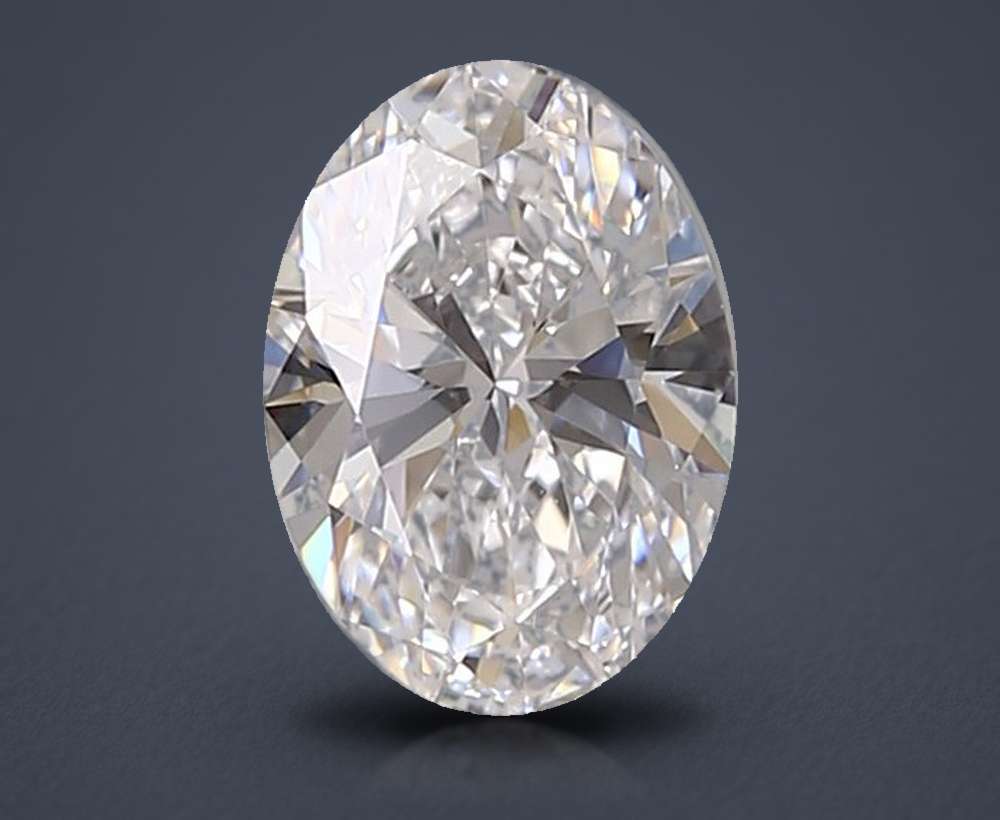 0.90 Carat Oval Lab Diamond