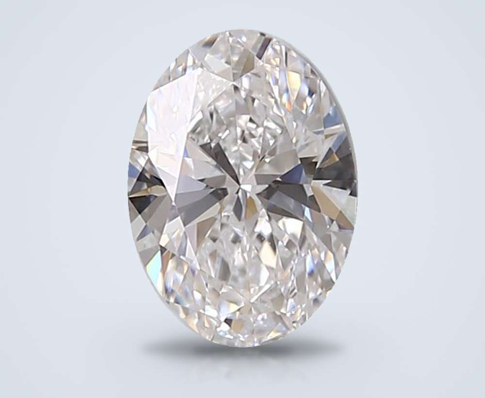 0.90 Carat Oval Lab Diamond