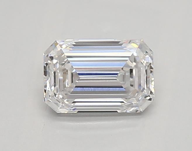 0.57ct D VVS2 Rare Carat Ideal Cut Emerald Lab Grown Diamond