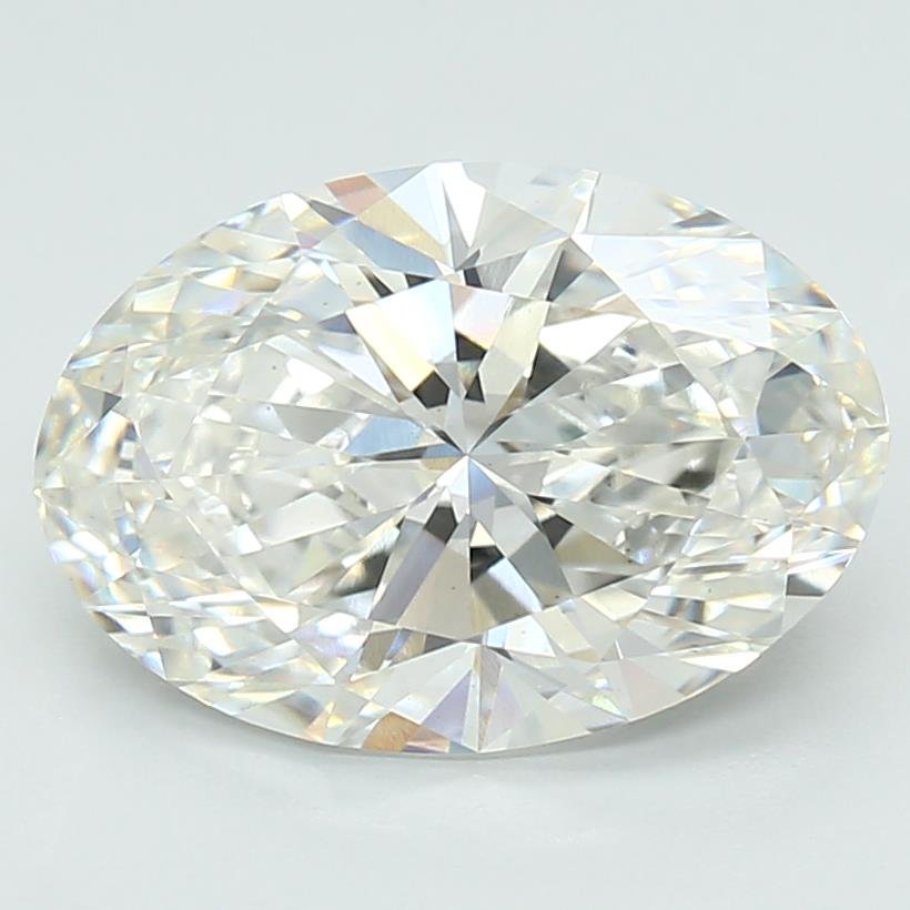 3.09ct G VS1 Rare Carat Ideal Cut Oval Lab Grown Diamond