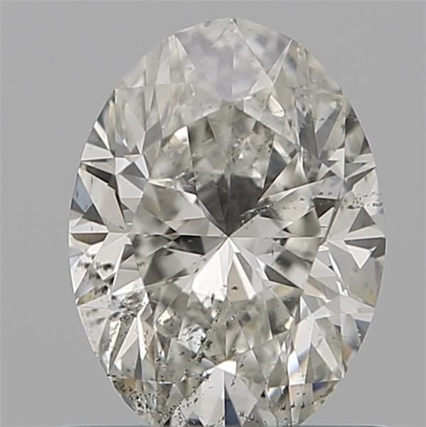 0.71ct J SI2 Good Cut Oval Diamond