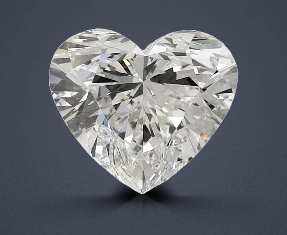 2.81 Carat Heart Lab Diamond
