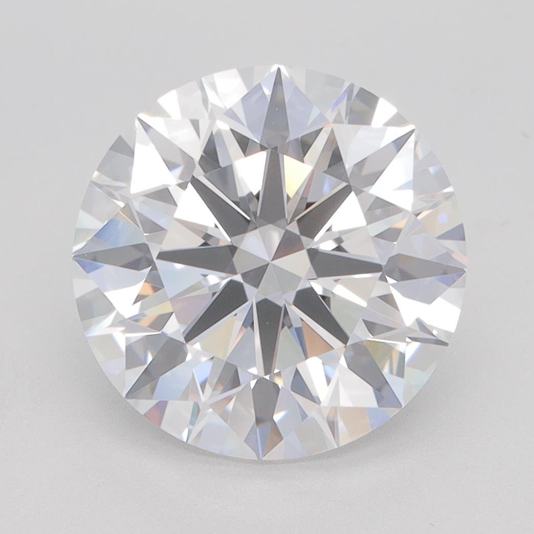 4.01ct E IF Rare Carat Ideal Cut Round Lab Grown Diamond