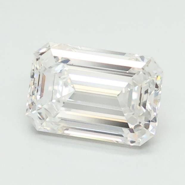 1.08ct D VS1 Rare Carat Ideal Cut Emerald Lab Grown Diamond