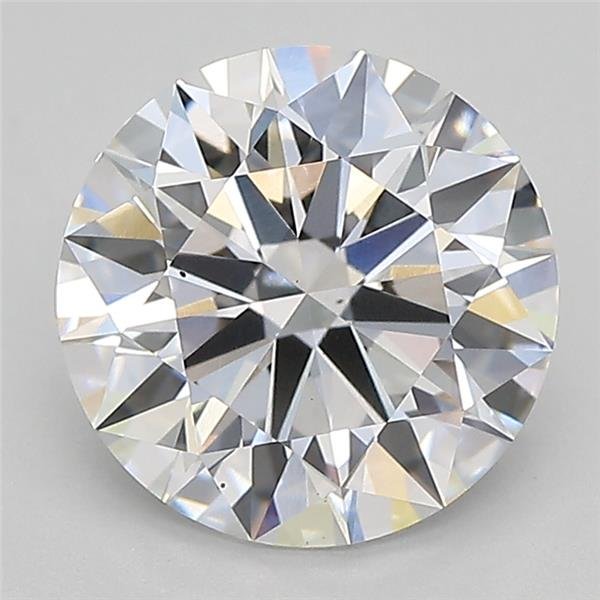 2.23ct D VS1 Rare Carat Ideal Cut Round Lab Grown Diamond