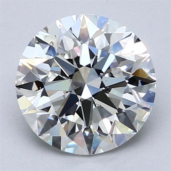 2.50ct G SI1 Rare Carat Ideal Cut Round Diamond