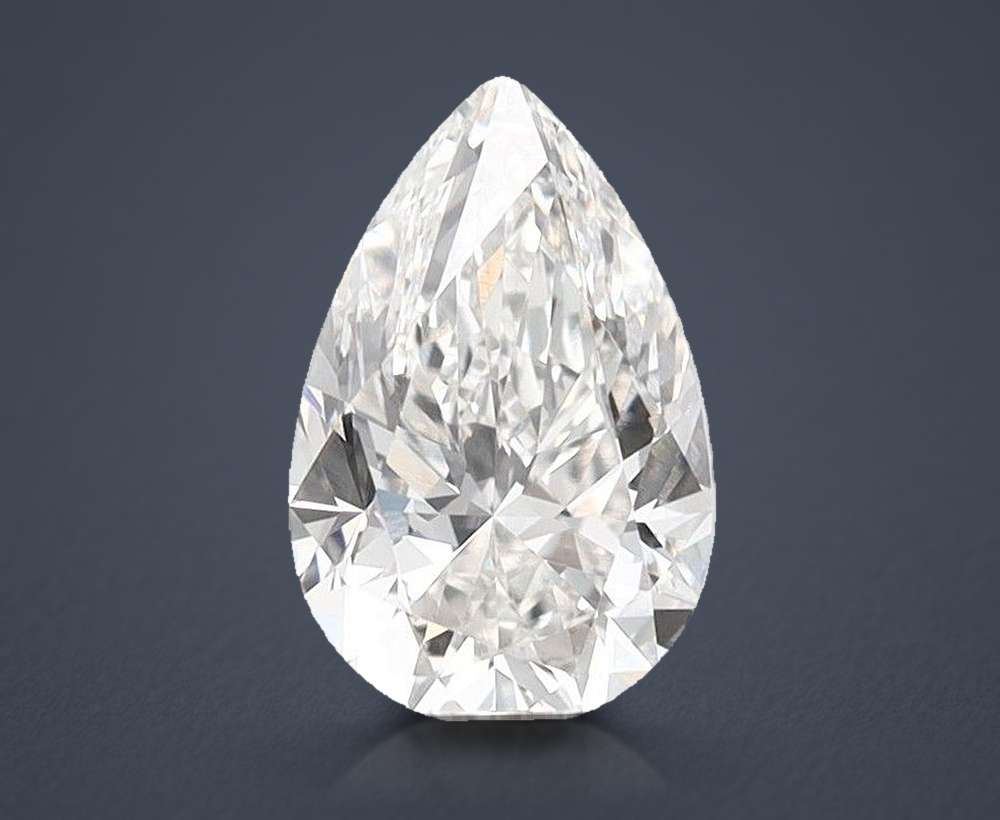 1.52 Carat Pear Lab Diamond