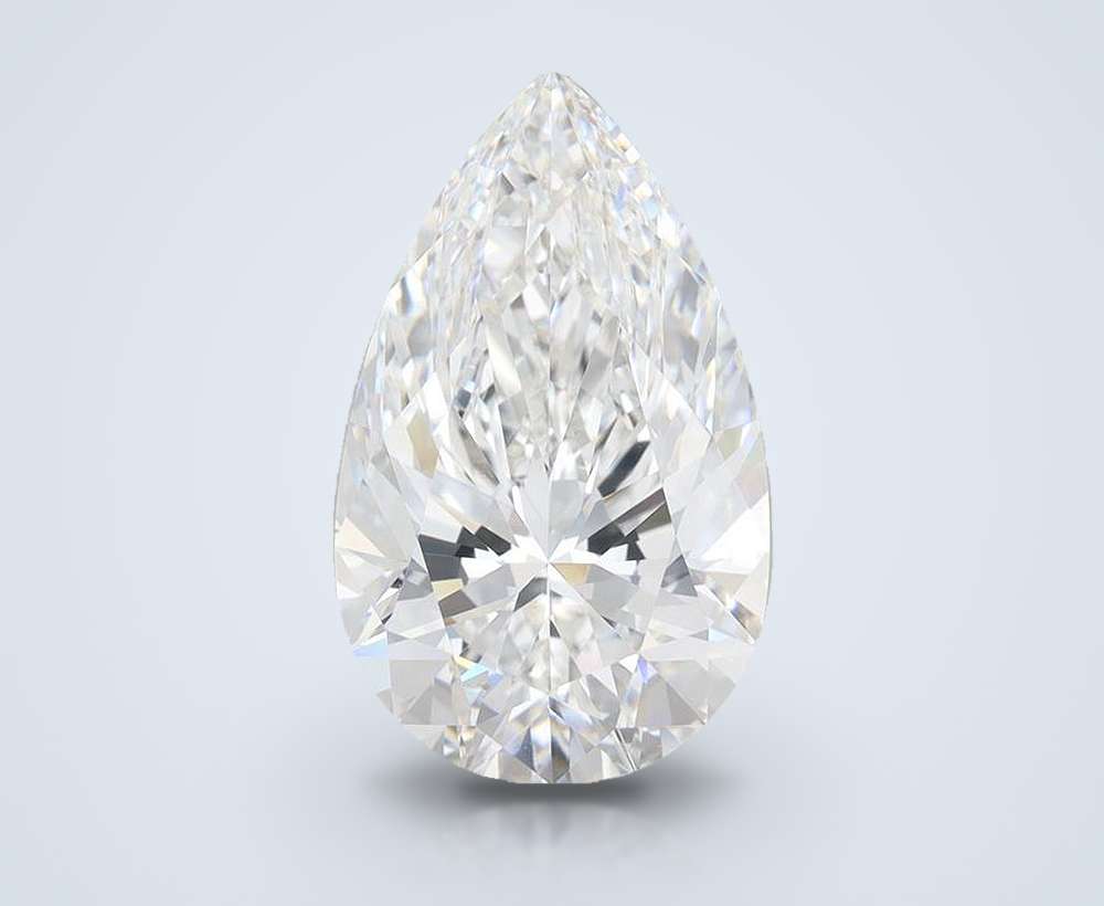 7.42 Carat Pear Lab Diamond