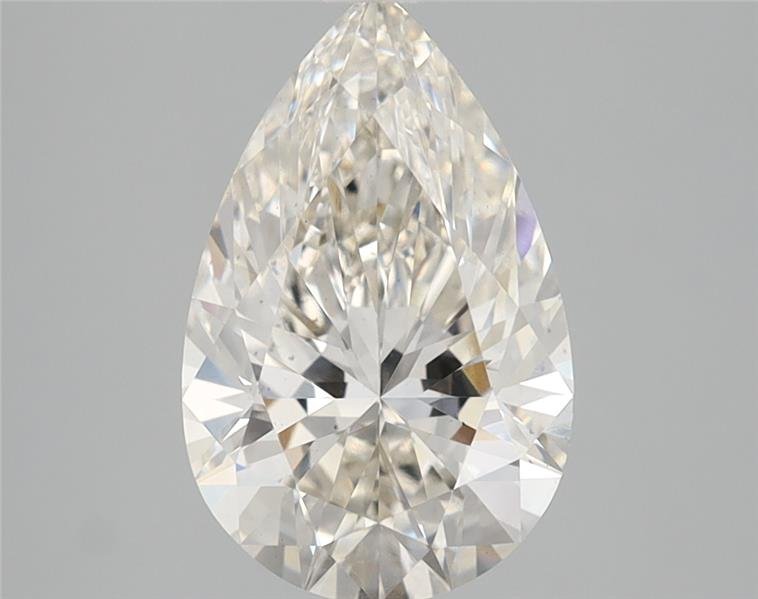 2.10ct H VS1 Rare Carat Ideal Cut Pear Lab Grown Diamond