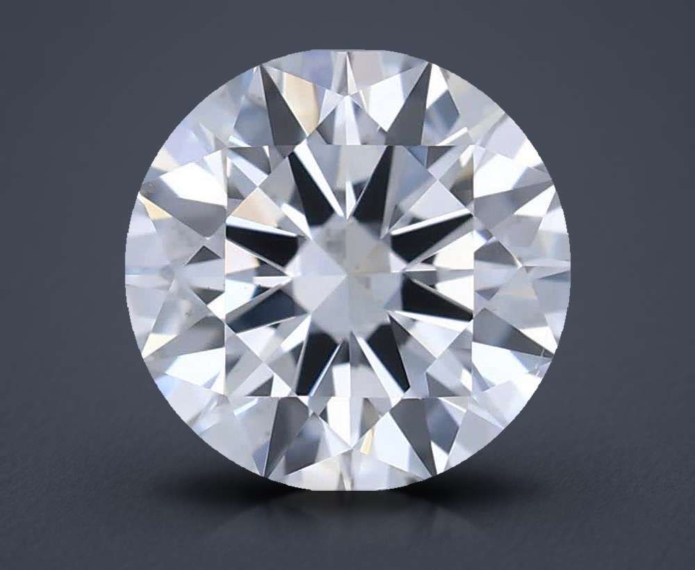 0.88 Carat Round Lab Diamond