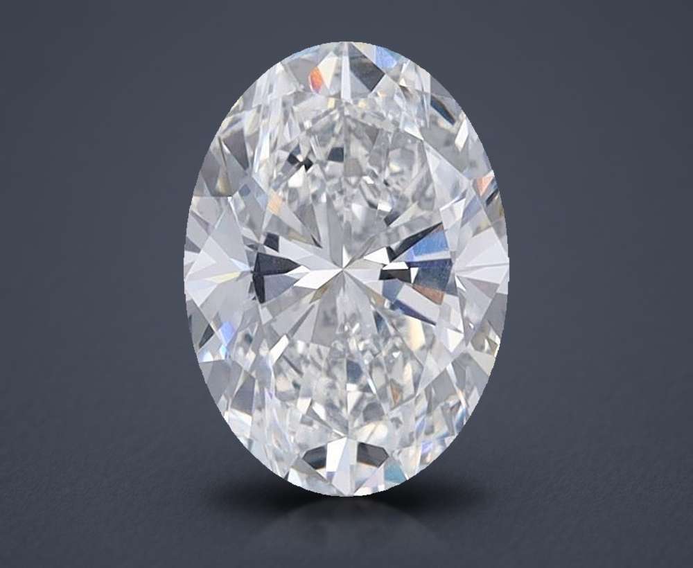 1.45 Carat Oval Lab Diamond