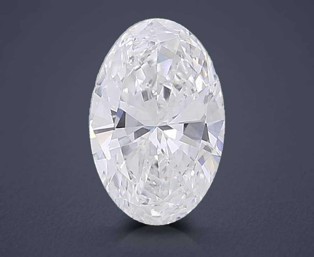 0.63 Carat Oval Lab Diamond