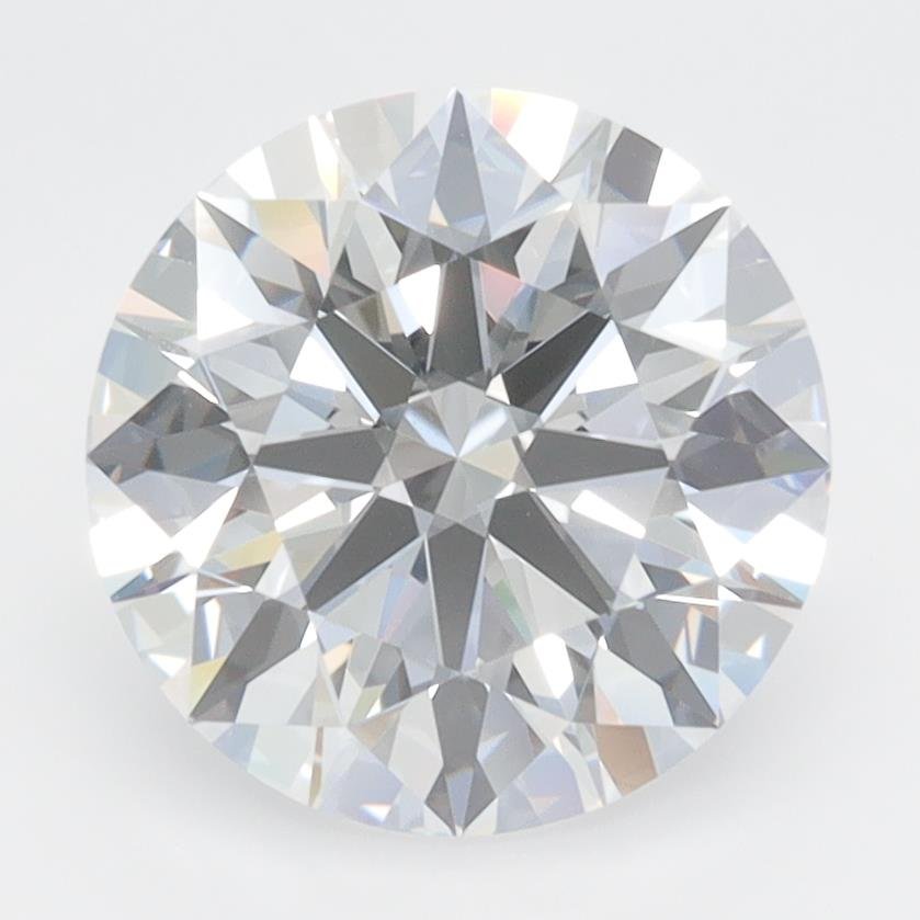 3.03ct D VVS2 Rare Carat Ideal Cut Round Lab Grown Diamond