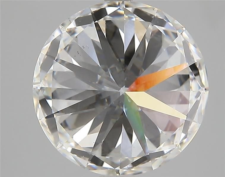 5.04ct H VS2 Excellent Cut Round Lab Grown Diamond