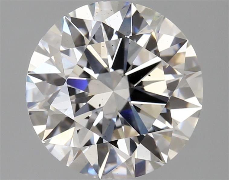 2.49ct E SI1 Rare Carat Ideal Cut Round Lab Grown Diamond