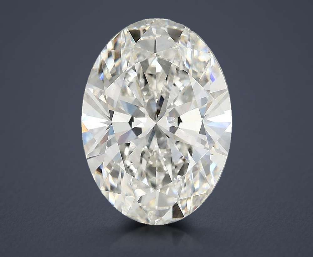 5.00 Carat Oval Lab Diamond