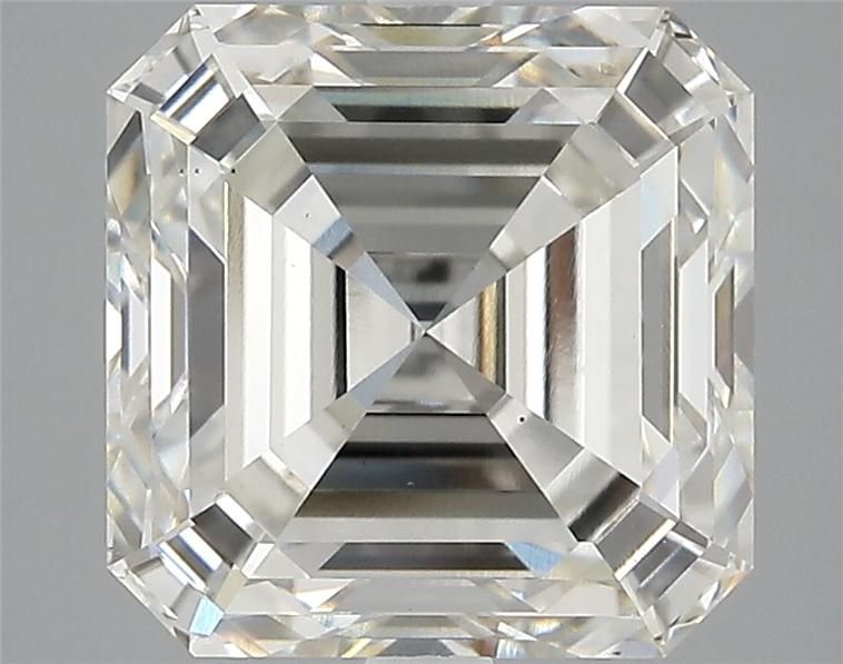 5.31ct H VS1 Rare Carat Ideal Cut Asscher Lab Grown Diamond