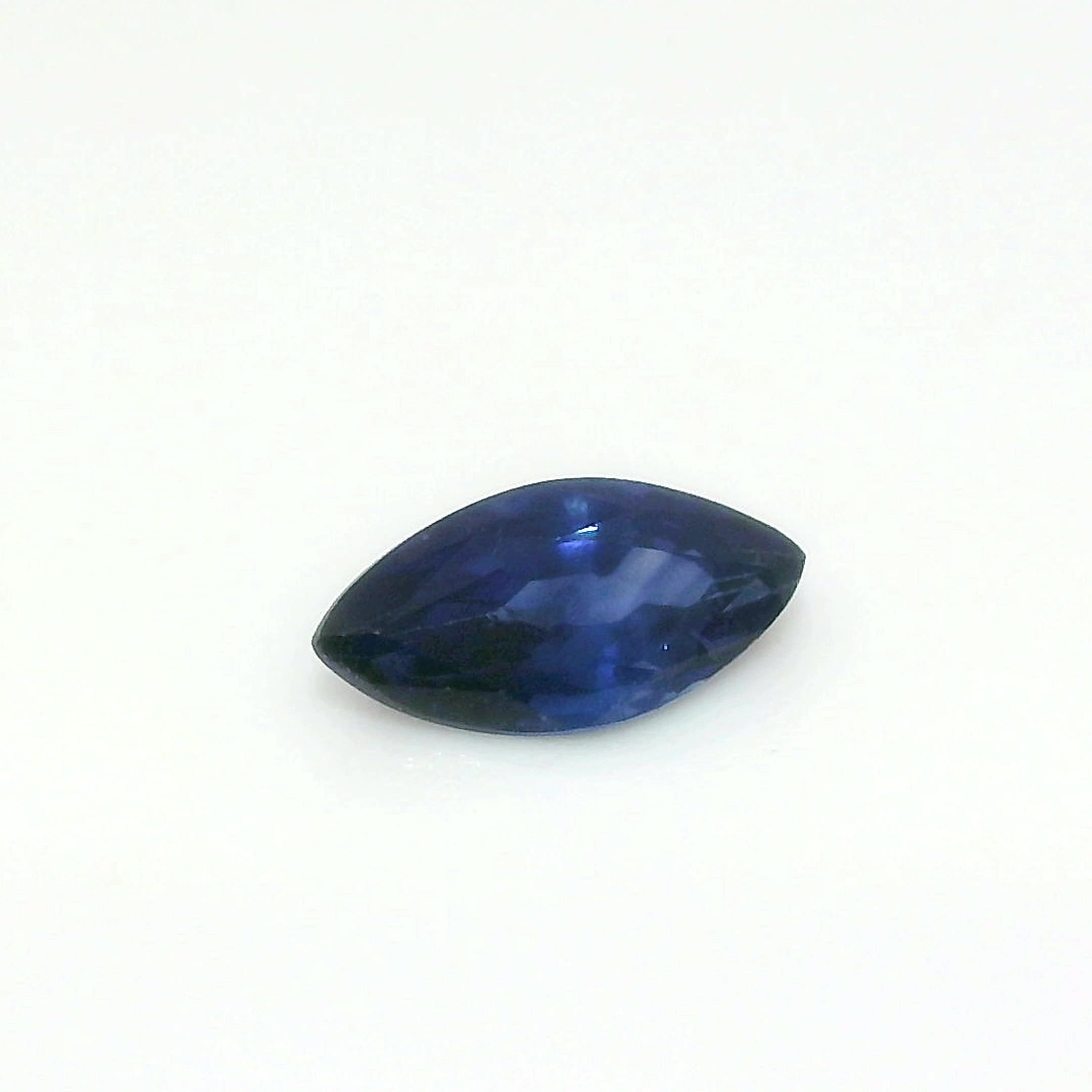 0.39 Carat Blue Marquise Sapphire