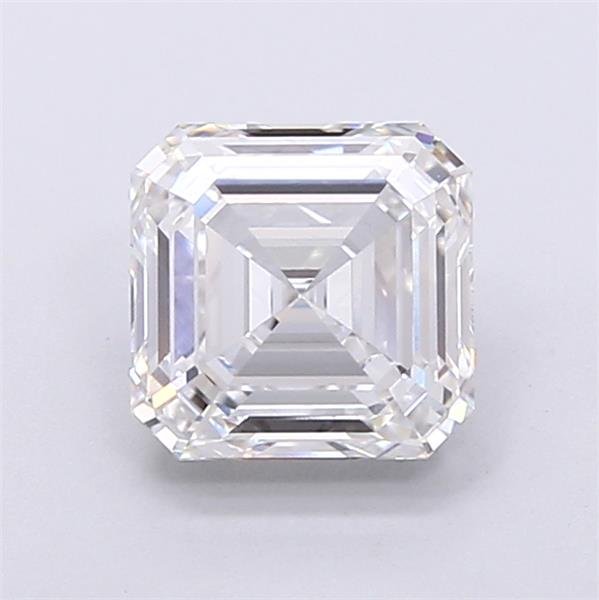 2.00ct F VVS2 Rare Carat Ideal Cut Asscher Lab Grown Diamond