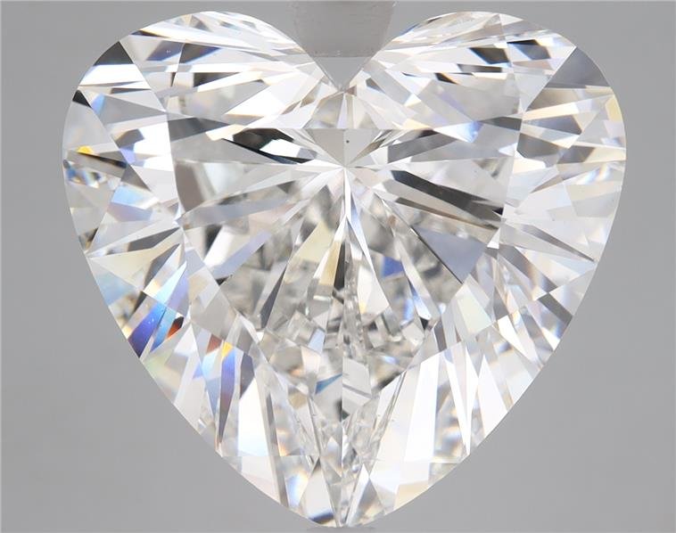 11.80ct F VS1 Rare Carat Ideal Cut Heart Lab Grown Diamond